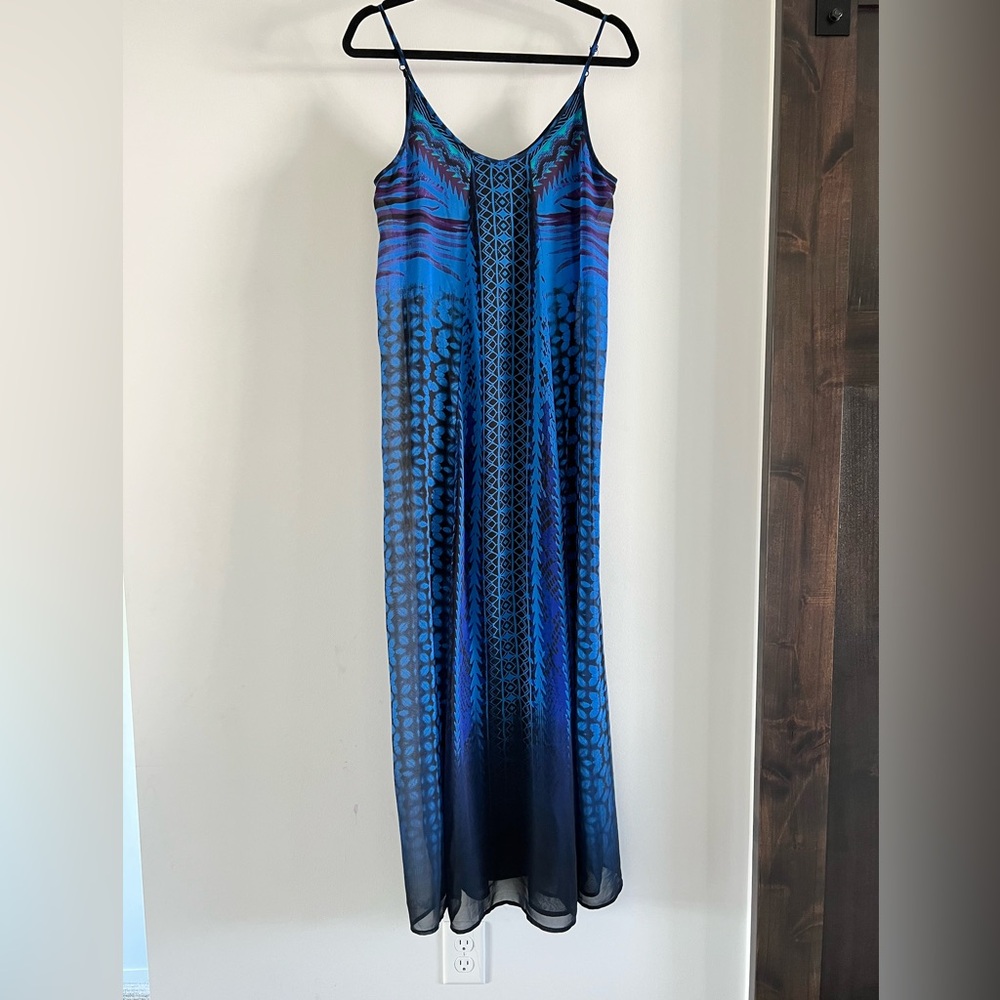 Express multi color dress